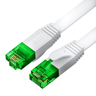 GCR PRO Patch cord flat PROF straight UTP LSZH cat.6 RJ45 T568B
