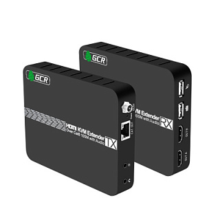 HDMI удлинитель KVM по витой паре CAT5e/6 до 100м 4K@30Гц передатчик + приемник ИК-управление
