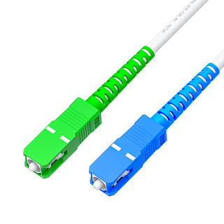 GCR PRO Optical Patch Cord SC/APC - SC/UPC SM 9/125 Simplex LSZH