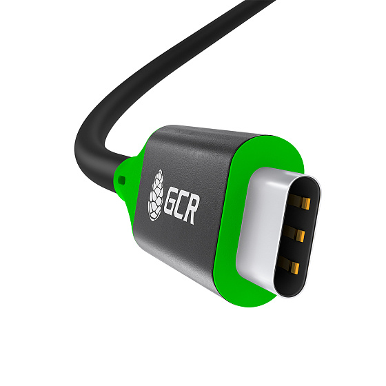 Купить GCR PRO Кабель USB 3.1 Type-C/Type-C 100W PD быстрая зарядка 10Гбит/с 4K
 GCR-54072 — российского бренда GCR