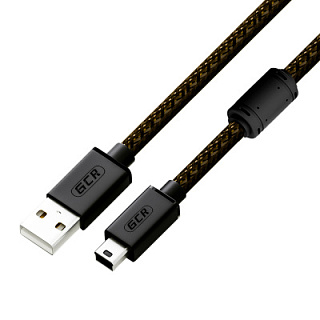 GCR PRO Cable PROF USB 2.0 AM/Mini B shielding with braid