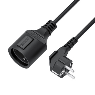 GCR PRO Extension Cable PROF Schuko EU plug-socket Cu
