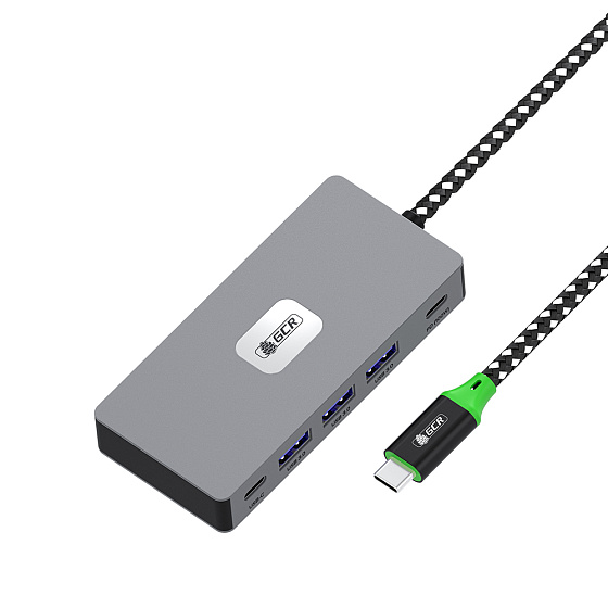 Купить GCR PRO Док-станция 7в1 Type-C USB HUB 5Gbps PD 100W OTG 4K 30Hz HDMI  GCR-57174 — российского бренда GCR
