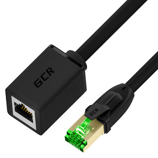 GCR PRO Удлинитель патч-корда прямой 2.0m, FTP медь, кат.6, 24 AWG, Premium ethernet high speed 10 Гбит/с, T568B