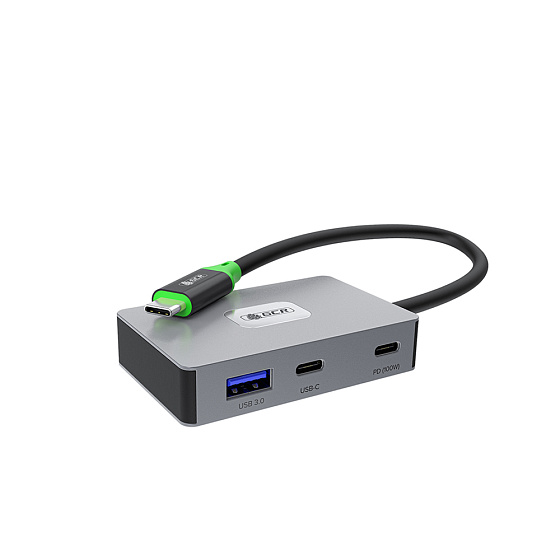 Купить GCR PRO Док-станция 5в1 USB Type-C на 2*Type-C PD 100W/OTG + 3*USB3.0 GCR-57166 — российского бренда GCR