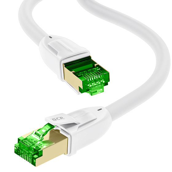 Купить GCR PRO Патч-корд LSZH PROF кат.8 S/FTP медь RJ45 GOLD T568B GCR-56801 — российского бренда GCR