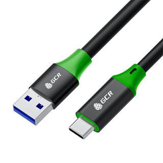 GCR PRO Cable USB 3.0 AM/CM 5Gbps 60W shielding foil with braid