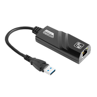 Конвертер-переходник USB 3.0 -> LAN RJ-45 Giga Ethernet Card адаптер GCR серия Greenline