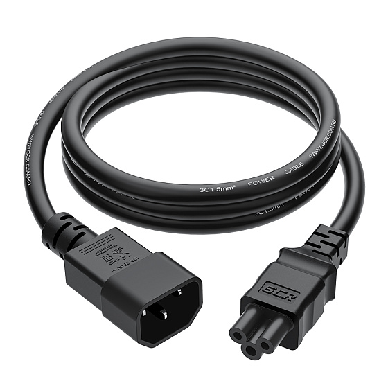 Купить GCR PRO Кабель питания PROF С14 - С5 медь GCR-55970 — российского бренда GCR