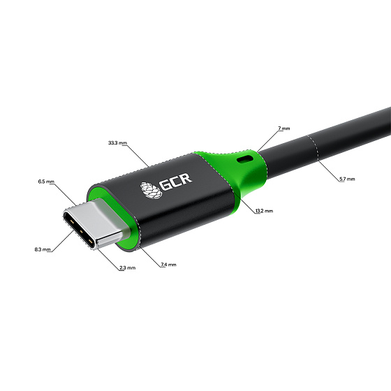Купить GCR PRO Кабель USB 3.0 AM/CM 5 Гбит/c 60W экран с армированием GCR-56021 — российского бренда GCR