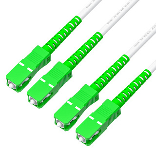 GCR PRO Optical Patch Cord SC/APC SM 9/125 Duplex LSZH