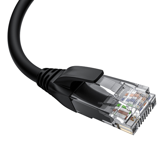 Купить GCR Патч-корд кат.5e UTP угол левый RJ45 T568B GCR-53152 — российского бренда GCR