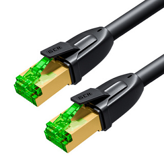 GCR PRO Patch cord PROF straight FTP cat.6 shielding foil GOLD RJ45 T568B