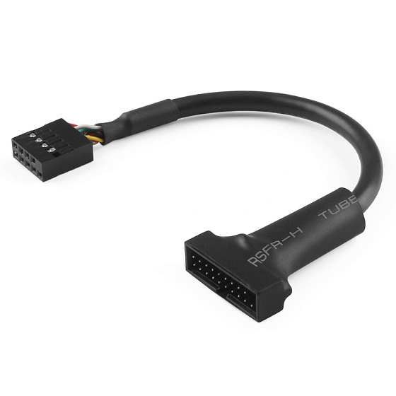 Купить GCR PRO Адаптер-переходник для материнской платы 9 pin USB 2.0 / 19 pin USB 3.0 GCR-U2U3 — российского бренда GCR