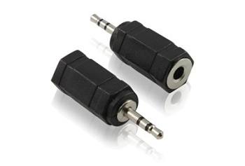 Переходник аудио jack 2.5 mm / jack 3.5 mm AM / AFдля наушников